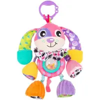 Playgro Barnvagnshänge - Dixie Aktivitetshund - - One Size - Barnvagnshänge