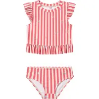Wheat Bikini - Alma - UV40+ - Spara Stripe Blommor - - 10 år (140) - Bikini