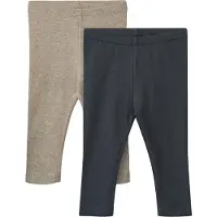Wheat Leggings - Rib - 2-pack - Jules - Marinblå - - 62 - Leggings
