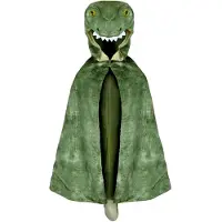 Great Pretenders Stora Pretenders T-Rex Hooded Cape Size 4-5 Dress-Up Play