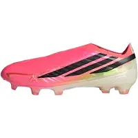 Adidas F50 Hyperfast Elite Laceless Fg Road To Glory - Solar Turbo/svart/guld - Gräs (Fg), storlek 40