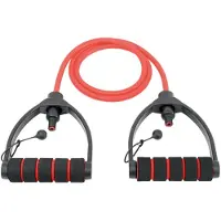 Iron gym Justerbart Träningsband med Handtag