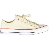 Converse Låg sneaker 'Chuck Taylor All Star Classic' ljusbeige / röd / svart / vit