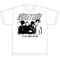 Ginza.se Mötley Crue: Unisex T-Shirt/Stencil (White) (Small)