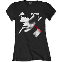 Ginza.se David Bowie: Ladies T-Shirt/X Smoke Red (Black) (Large)