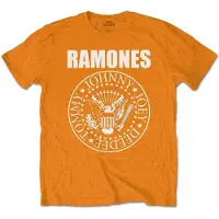 Ginza.se Ramones: Kids T-Shirt/Presidential Seal (Orange) (13-14 Years)