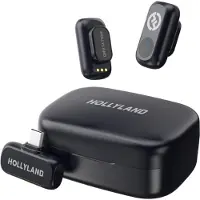 Hollyland LARK A1 Duo (Space Gray, with USB-C RX + Charging Case)