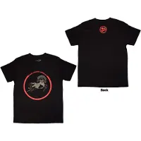 Ginza.se George Harrison: Unisex T-Shirt/Dark Horse Logo (Black) (Back Print) (Large)