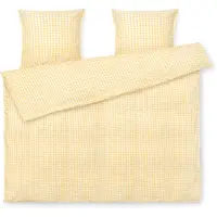 Juna - Bæk&Bølge Bed Linen 200x220 cm - Yellow & White