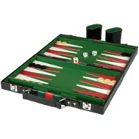 Ginza.se Backgammon in leather case