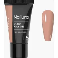 Nailura - Poly Gel 15 - Peach Pink - 30 ml