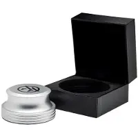 Ginza.se Audio Anatomy: Stabilizer - Diameter: 80mm - Height: 40mm - Weight: 416g. Silver
