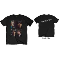 Ginza.se The Beatles: Unisex T-Shirt/White Album Faces (Black) (Back Print) (Small)