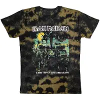 Ginza.se Iron Maiden: Unisex T-Shirt/A Matter Of Life & Death (Brown) (Wash Collection) (XX-Large)