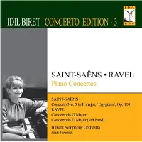 OUTHERE Ravel/Saint-Saens: Piano Concertos