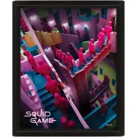 Ginza.se Squid Game: (Crazy Stairs) Framed 3d