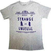 Ginza.se Beetlejuice: Unisex T-Shirt/Strange & Unusual (Grey) (Medium)