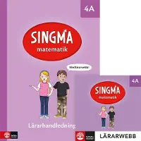 Singma matematik 4A Lärarhandledning med lärarwebb 12 mån
