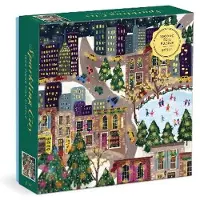 Joy Laforme Sparkling City 1000 Piece Foil Puzzle in a Square Box