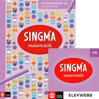 Singma matematik 4A Övningsbok med elevwebb