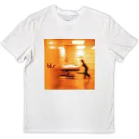 Ginza.se Blur: Unisex T-Shirt/Blur Album Cover (White) (Small)