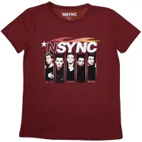 Ginza.se NSYNC: Ladies T-Shirt/Flame Logo (Red) (Small)