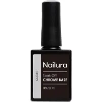 Nailura - Chrome Base Clear Gel - Clear - 10 ml