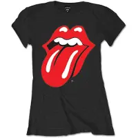 Ginza.se The Rolling Stones: Ladies T-Shirt/Classic Tongue (Black) (XX-Large)