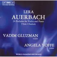 OUTHERE Auerbach Lera: 24 Preludier För Violin & Piano