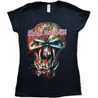 Ginza.se Iron Maiden: Ladies T-Shirt/Final Frontier (Black) (Skinny Fit) (X-Large)
