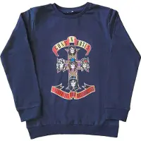 Ginza.se Guns N Roses: Guns N' Roses Kids Sweatshirt/Appetite for Destruction (Blue) (12-13 Years)