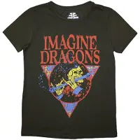Ginza.se Imagine Dragons: Ladies T-Shirt/Skeleton Flute (Green) (Medium)