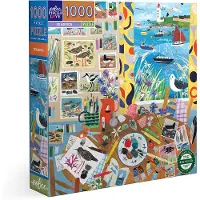 Eeboo Sjöfågelpussel 1000 Bitar