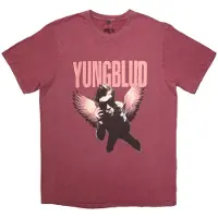 Ginza.se Yungblud: Unisex T-Shirt/Wings (Red Wash) (Wash Collection) (Medium)