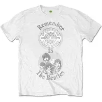 Ginza.se The Beatles: Unisex T-Shirt/Remember (White) (XX-Large)
