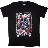 Ginza.se Star Wars: Unisex T-Shirt/Vader Decor (Black) (Medium)