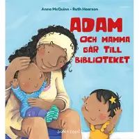 Adam och mamma går till biblioteket