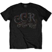 Ginza.se Creedence Clearwater Revival: Unisex T-Shirt/CCR (Black) (Small)