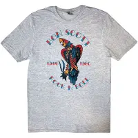Ginza.se Bon Scott: Unisex T-Shirt/Rock N Roll (Grey) (X-Large)
