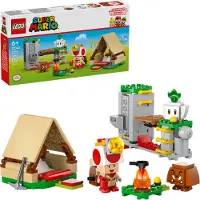 LEGO 72040 Super Mario Kapten Toad Camping Set, Lekset, Födelsedagspresent, Utbildning, Barn 6-9 år