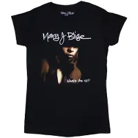 Ginza.se Mary J Blige: Ladies T-Shirt/Cover (Black) (Medium)