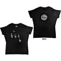 Ginza.se The Beatles: Ladies T-Shirt/Vintage With The Beatles (Black) (Back Print) (XX-Large)