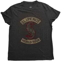 Ginza.se Slipknot: Unisex Vintage T-Shirt/Patched-Up (Brindle) (X-Small)