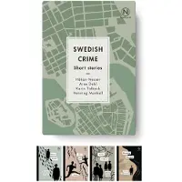 Box with four Swedish Crime Stories