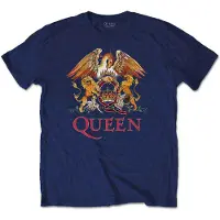 Ginza.se Queen: Kids T-Shirt/Classic Crest (Navy Blue) (5-6 Years)
