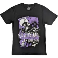 Ginza.se The Nightmare Before Christmas: Unisex T-Shirt/Welcome To Halloween Town (Black) (Embellished) (XX-Large)
