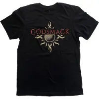 Ginza.se Godsmack: Unisex T-Shirt/Sun Logo (Black) (X-Large)