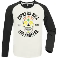 Ginza.se Cypress Hill: Floral Skull Vintage White / Charcoal Small Baseball Jersey