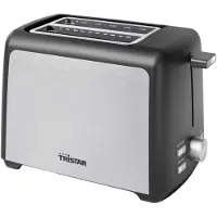 Tristar Tristar: Brödrost 2 skivors 800W Rostfri - BR-1058