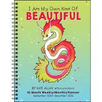 I Am My Own Kind Of Beautiful 16-month 2025-2026 Weekly/monthly Planner Cal
